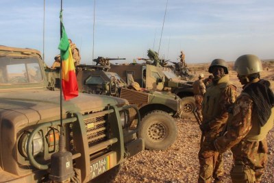 Members of the G5 Sahel contingent (file photo).